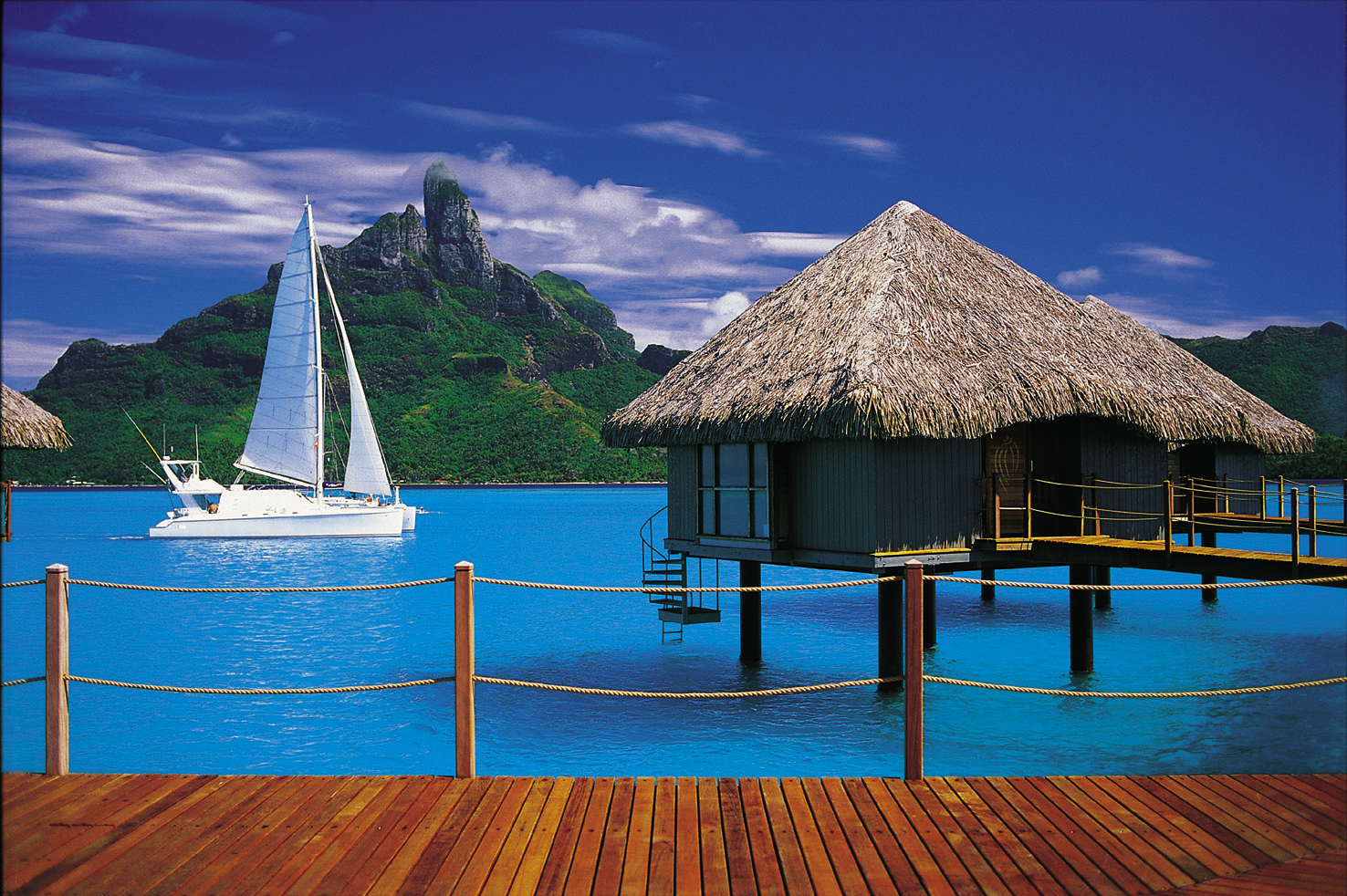 Tahiti Over Water Bungalows